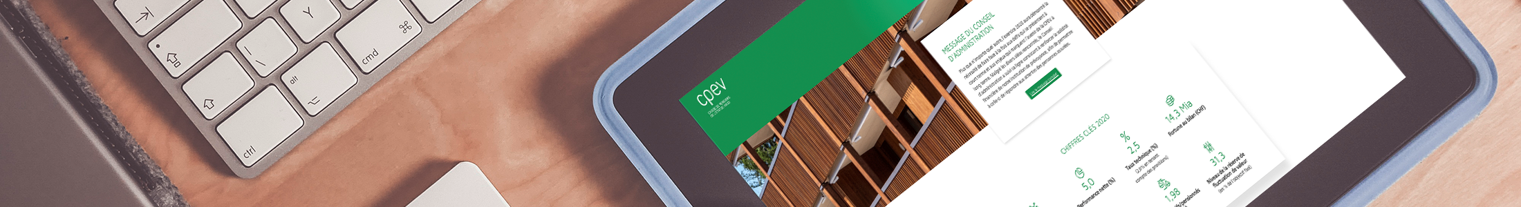 Le rapport annuel 2020 de la CPEV est en ligne